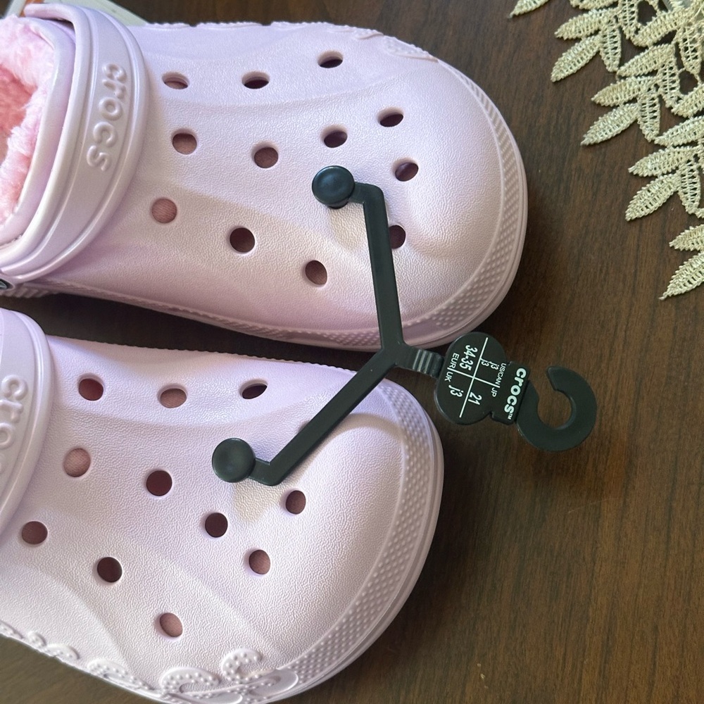 crocs baya faux shearling lined clog Ballerina pink - Picture 8 of 8